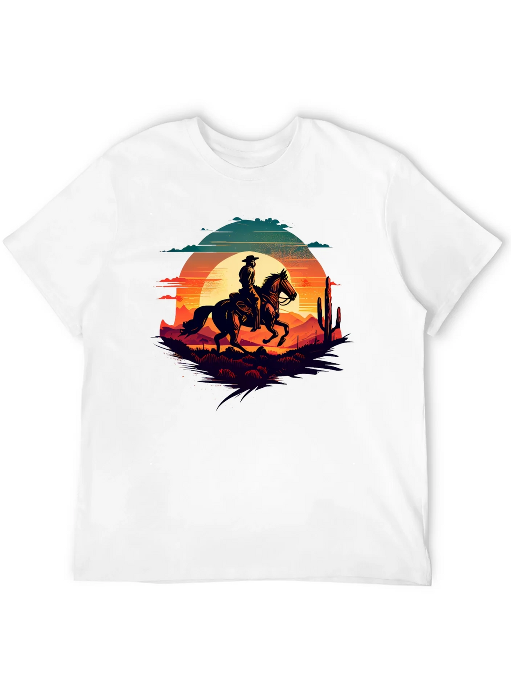 Cowboy Sunset Graphic Tee
