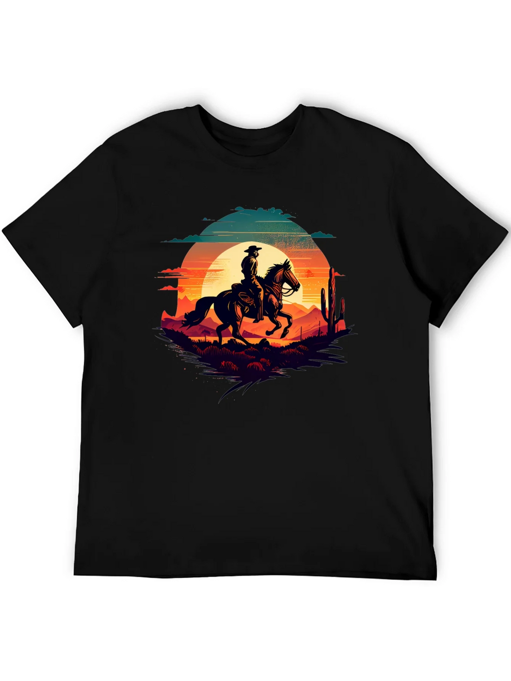 Cowboy Sunset Graphic Tee