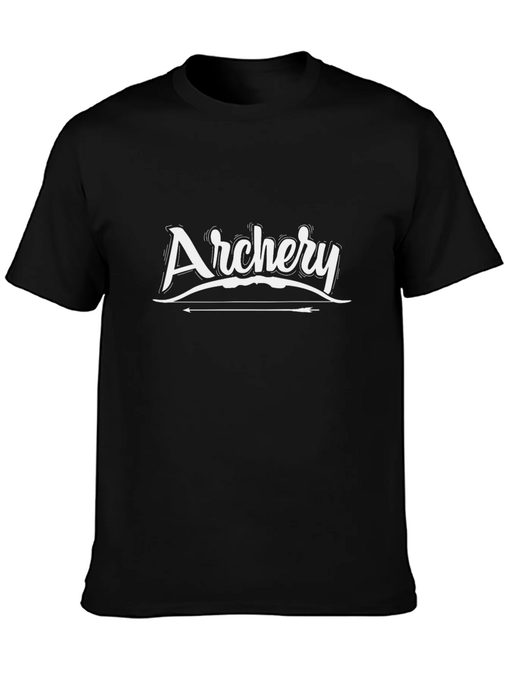 Archery Graphic Tee - Bow and Arrow Design