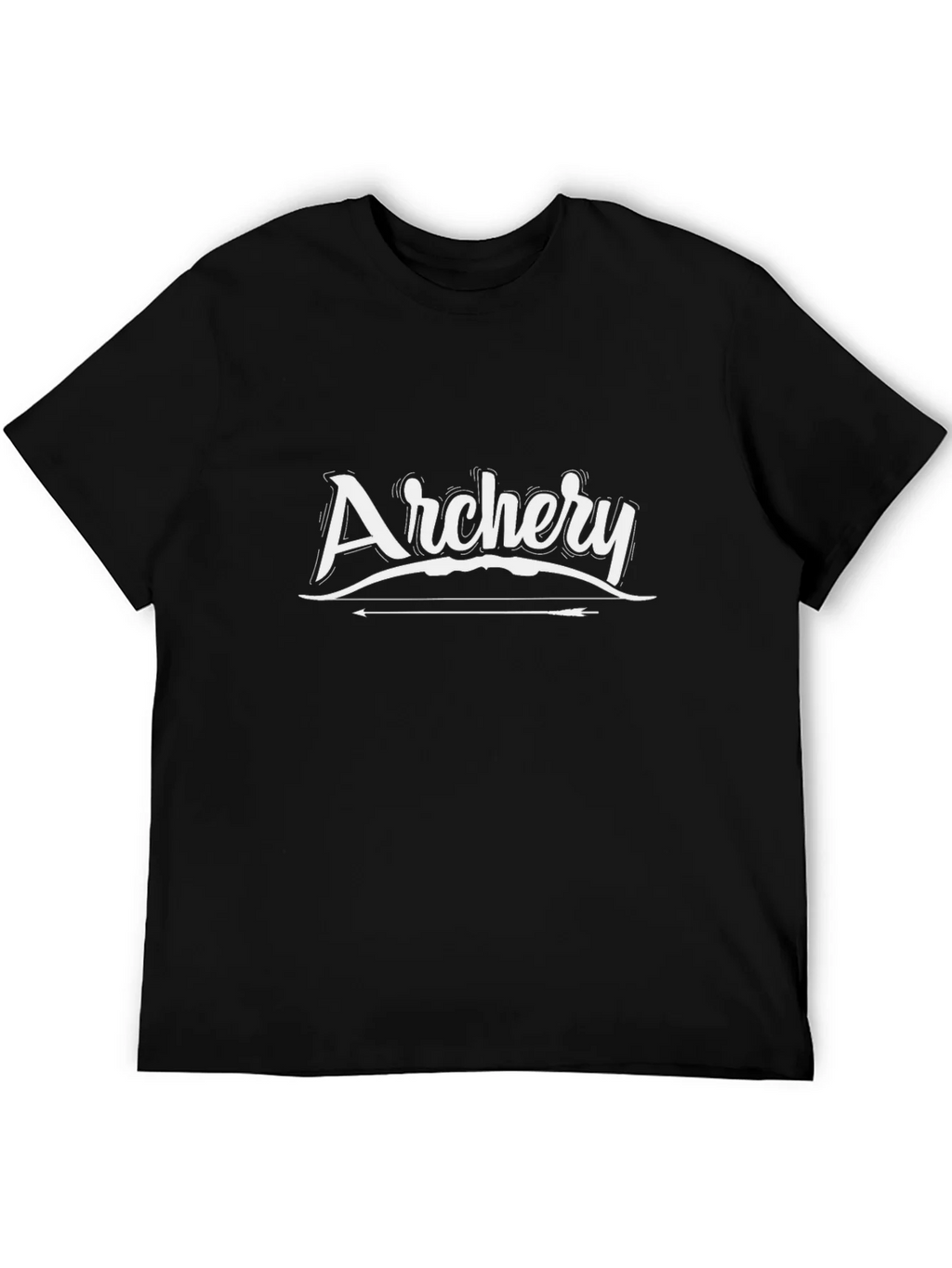 Archery Graphic Tee - Bow and Arrow Design