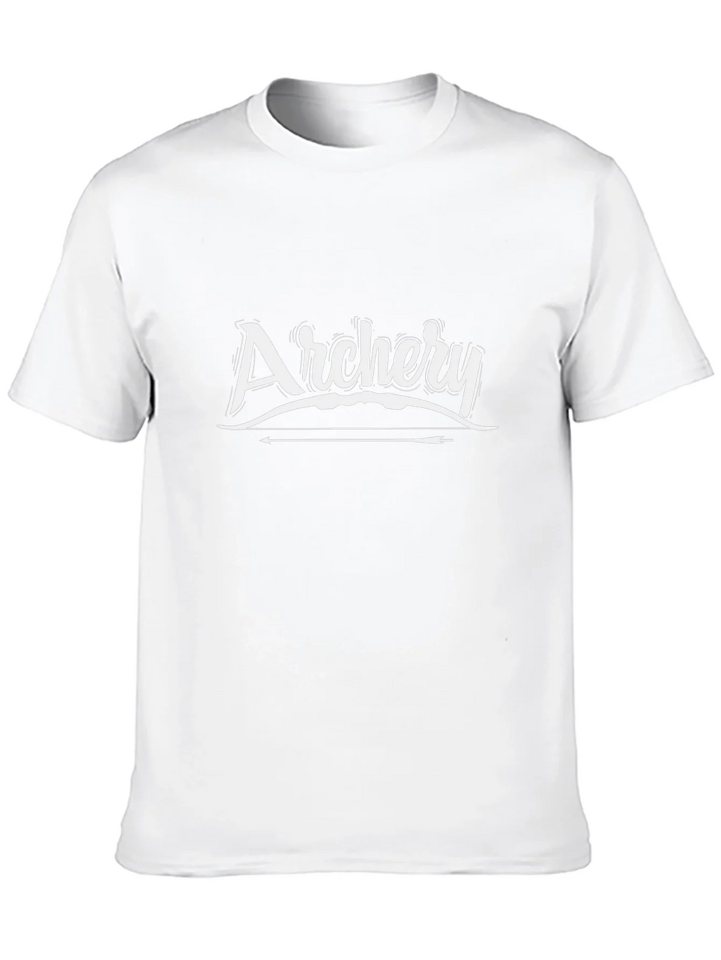 Archery Graphic Tee - Bow and Arrow Design