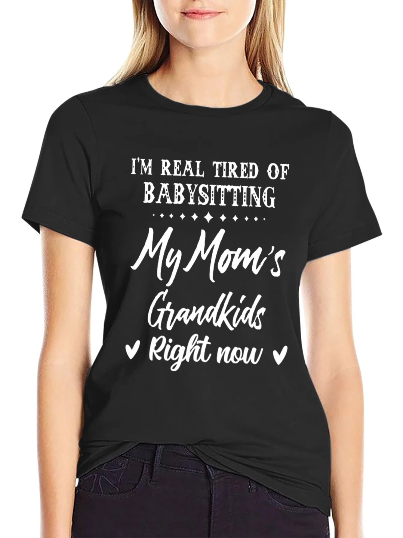 Funny Grandparent Babysitting T-Shirt