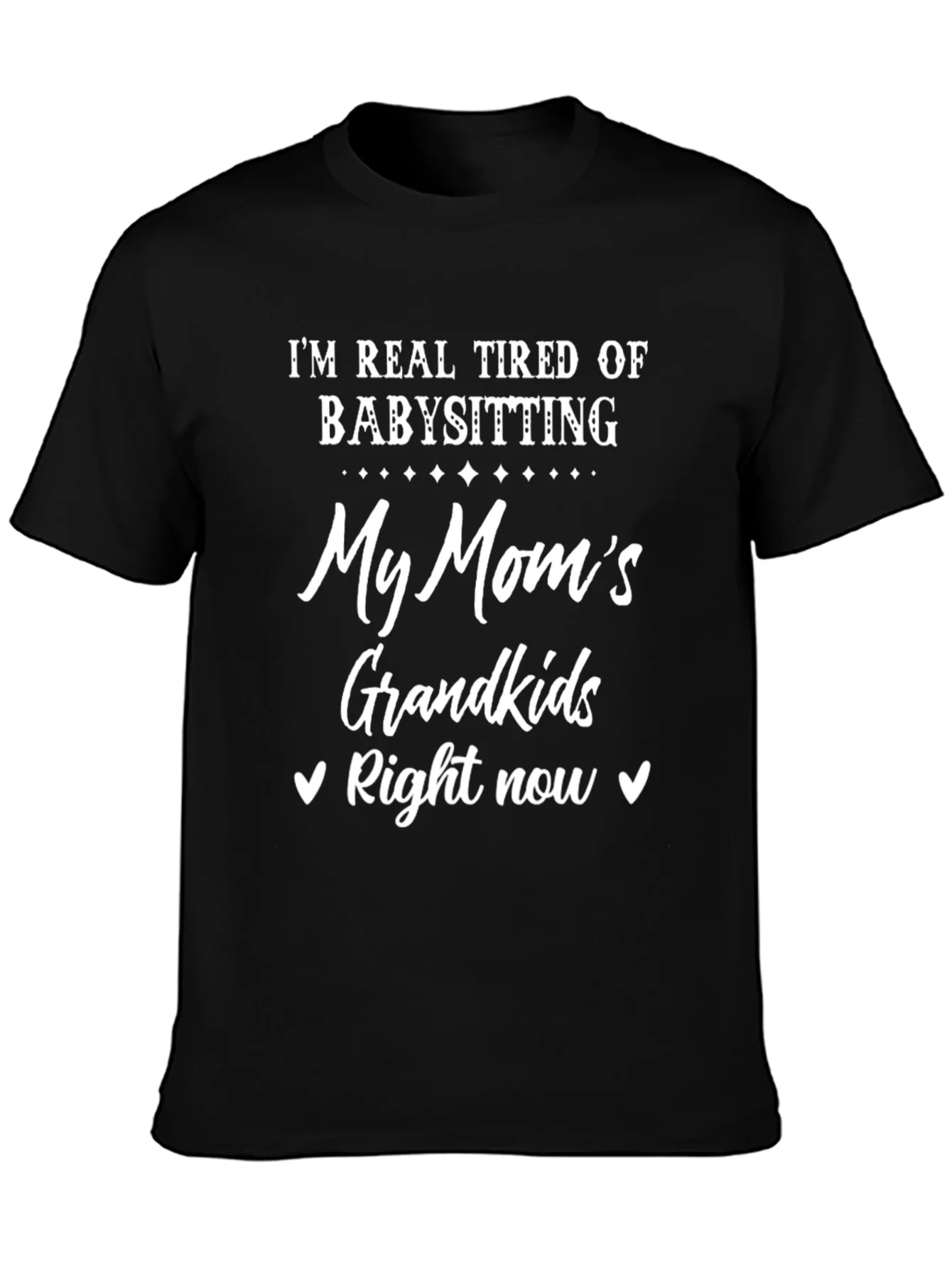 Funny Grandparent Babysitting T-Shirt