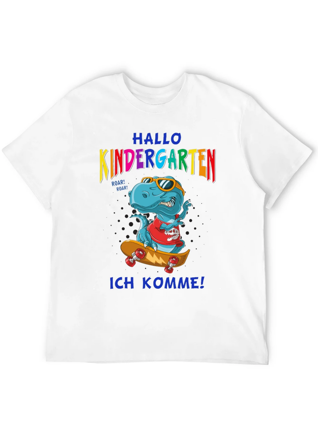Dinosaur Kindergarten T-Shirt - Back to School Tee