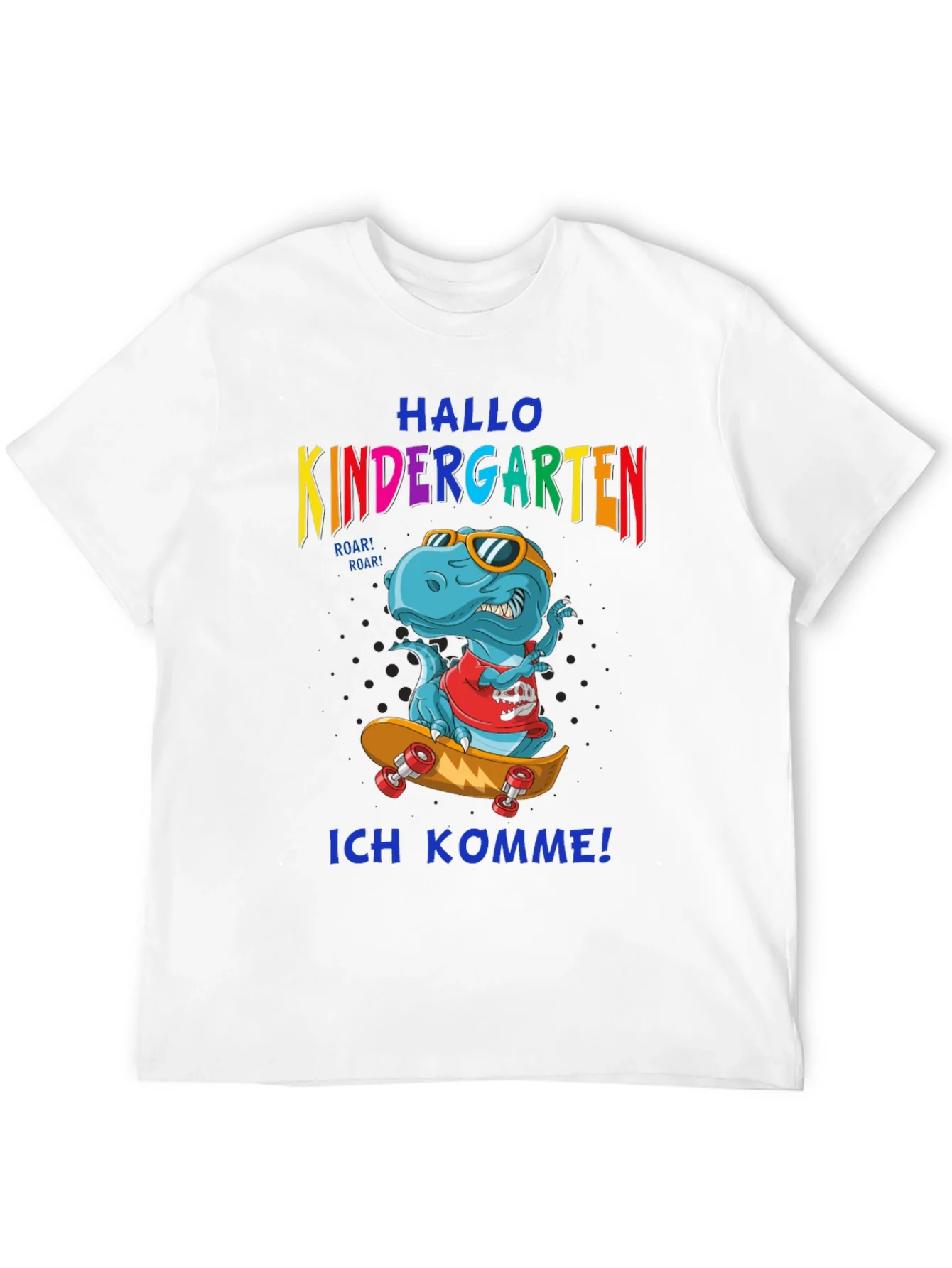 Dinosaur Kindergarten T-Shirt - Back to School Tee