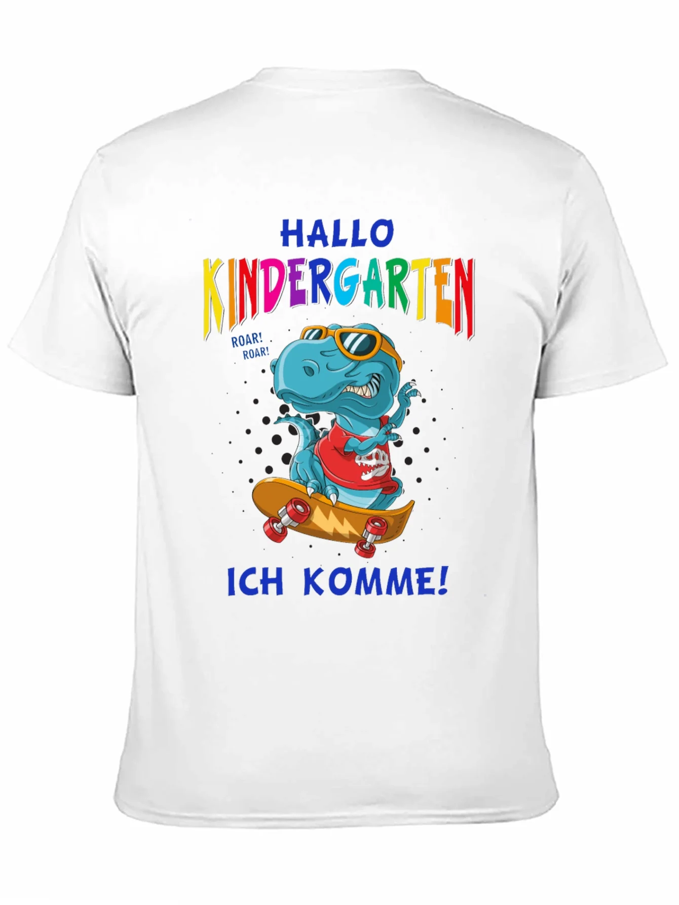 Dinosaur Kindergarten T-Shirt - Back to School Tee
