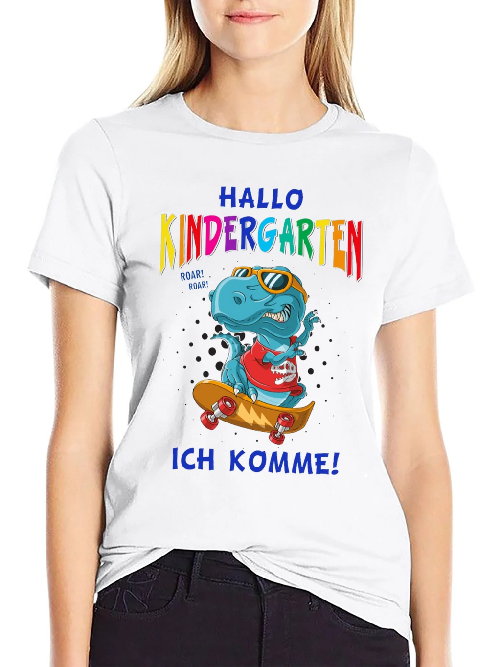 Dinosaur Kindergarten T-Shirt - Back to School Tee