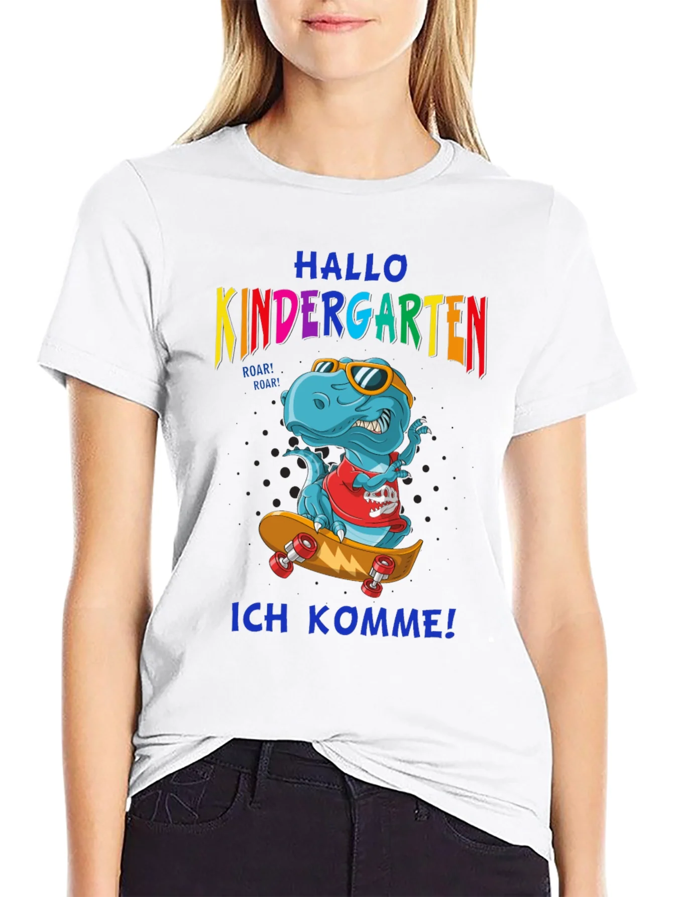 Dinosaur Kindergarten T-Shirt - Back to School Tee