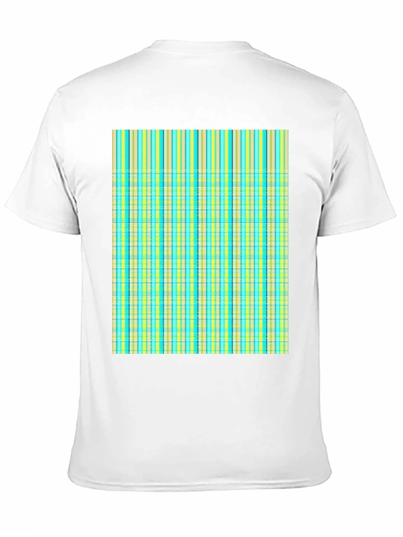 Striped Plaid Tee Shirt