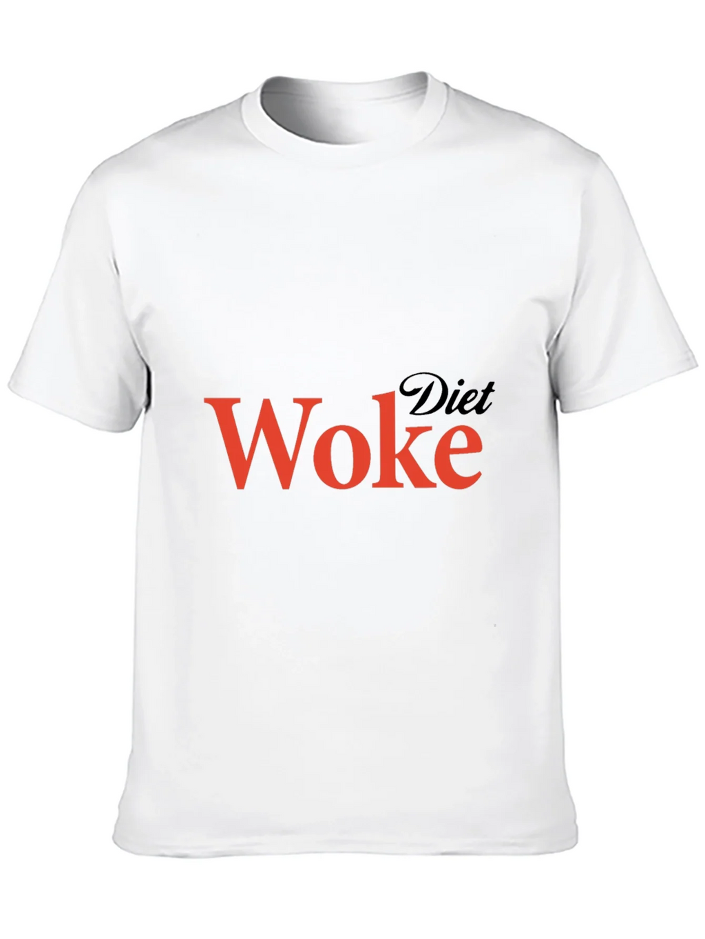 Diet Woke Graphic T-Shirt - Black
