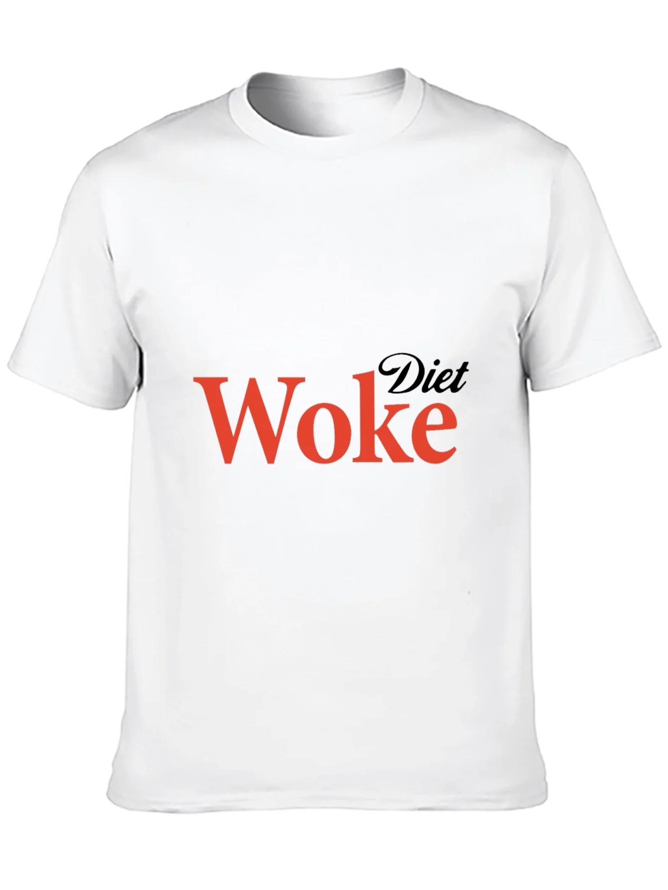 Diet Woke Graphic T-Shirt - Black