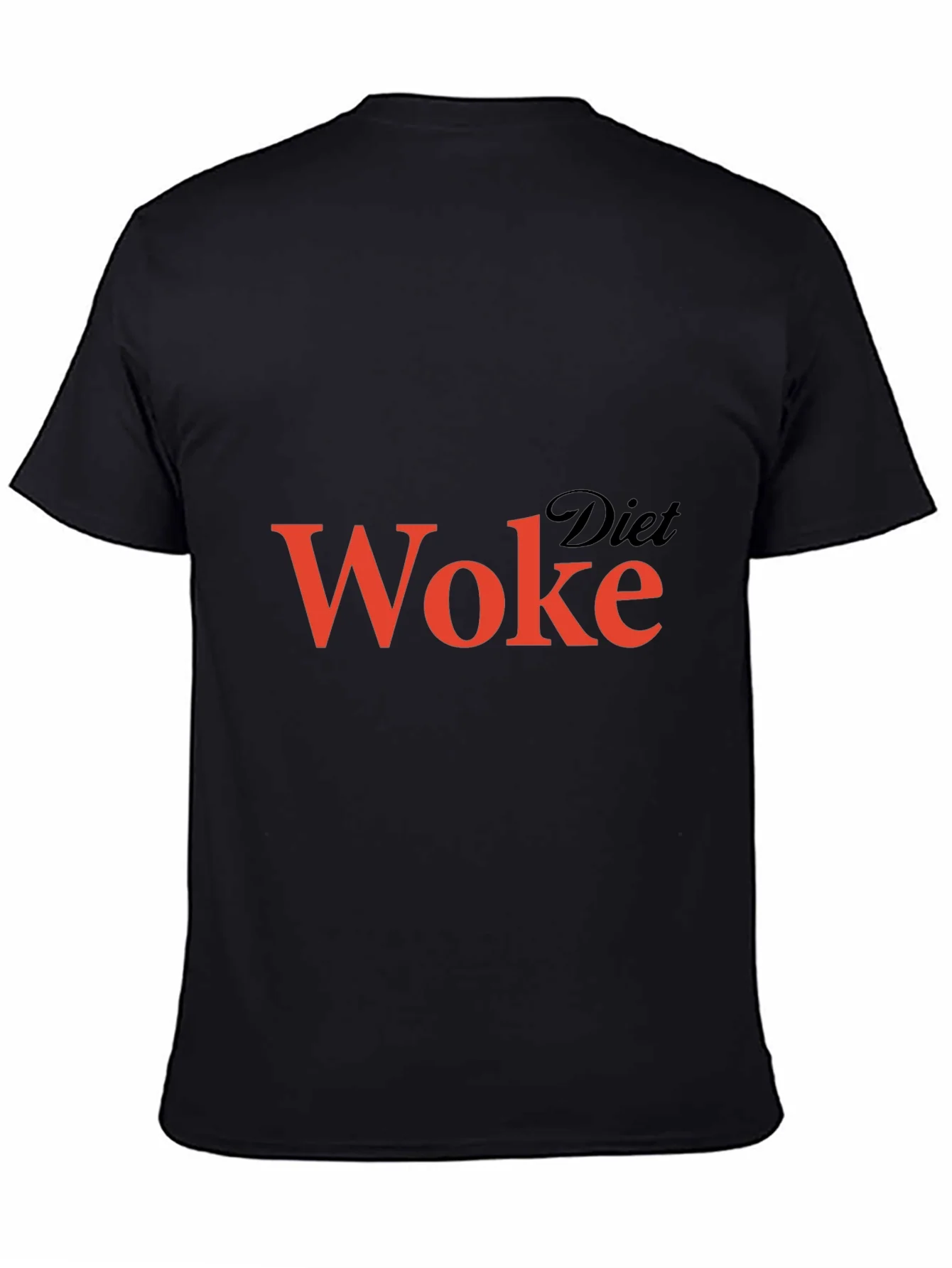 Diet Woke Graphic T-Shirt - Black