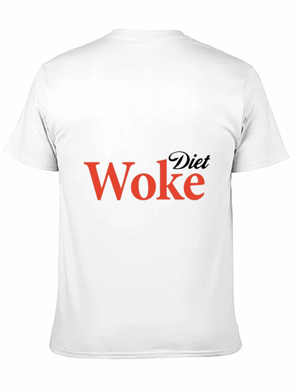 Diet Woke Graphic T-Shirt - Black