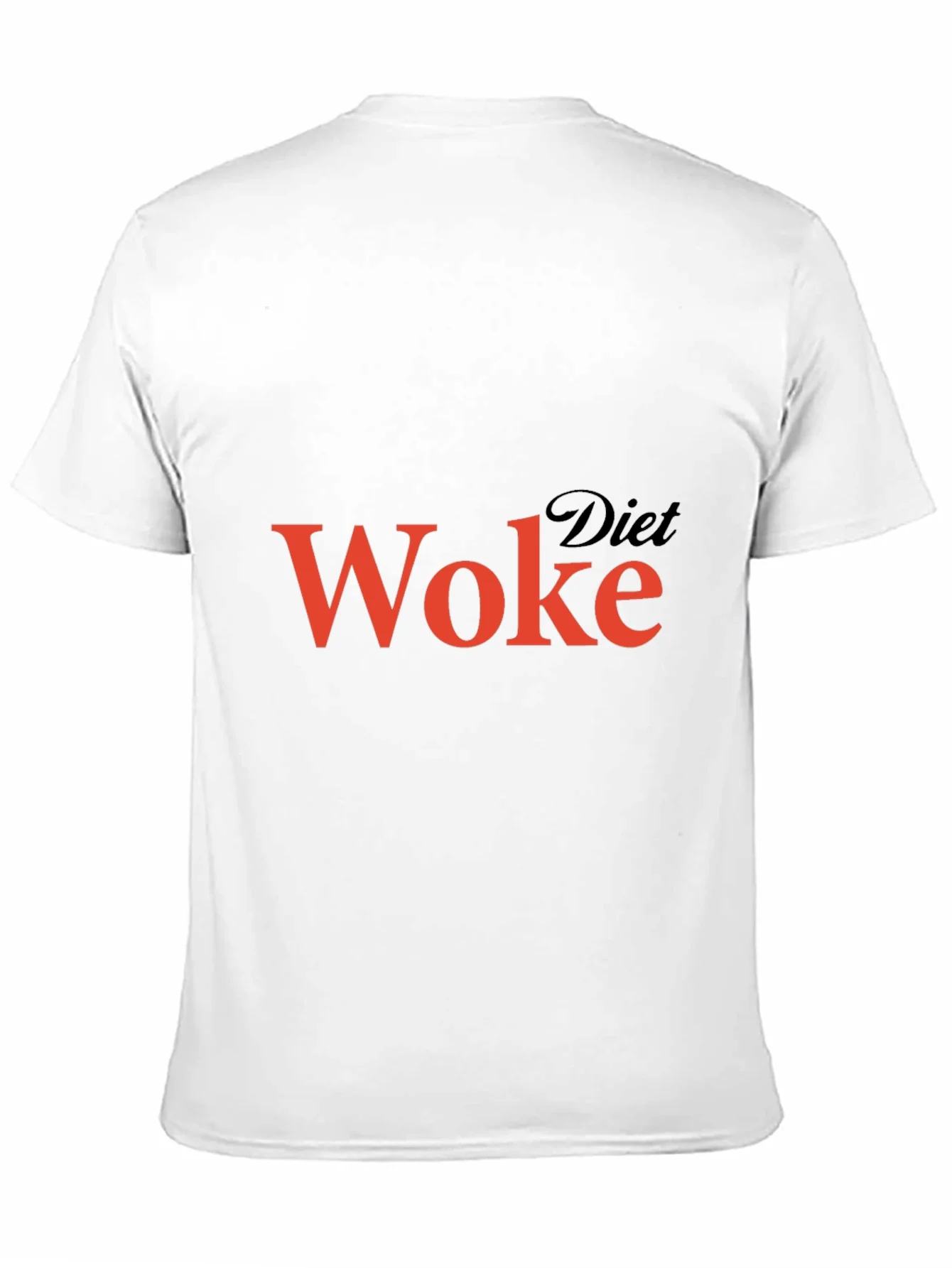 Diet Woke Graphic T-Shirt - Black