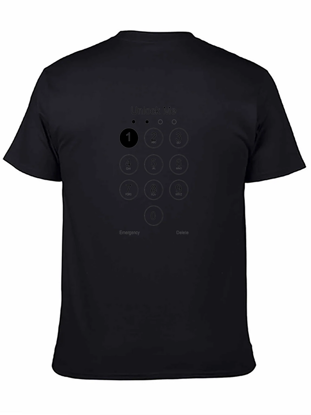 Unlock Me Pattern T-Shirt - Geeky Fashion