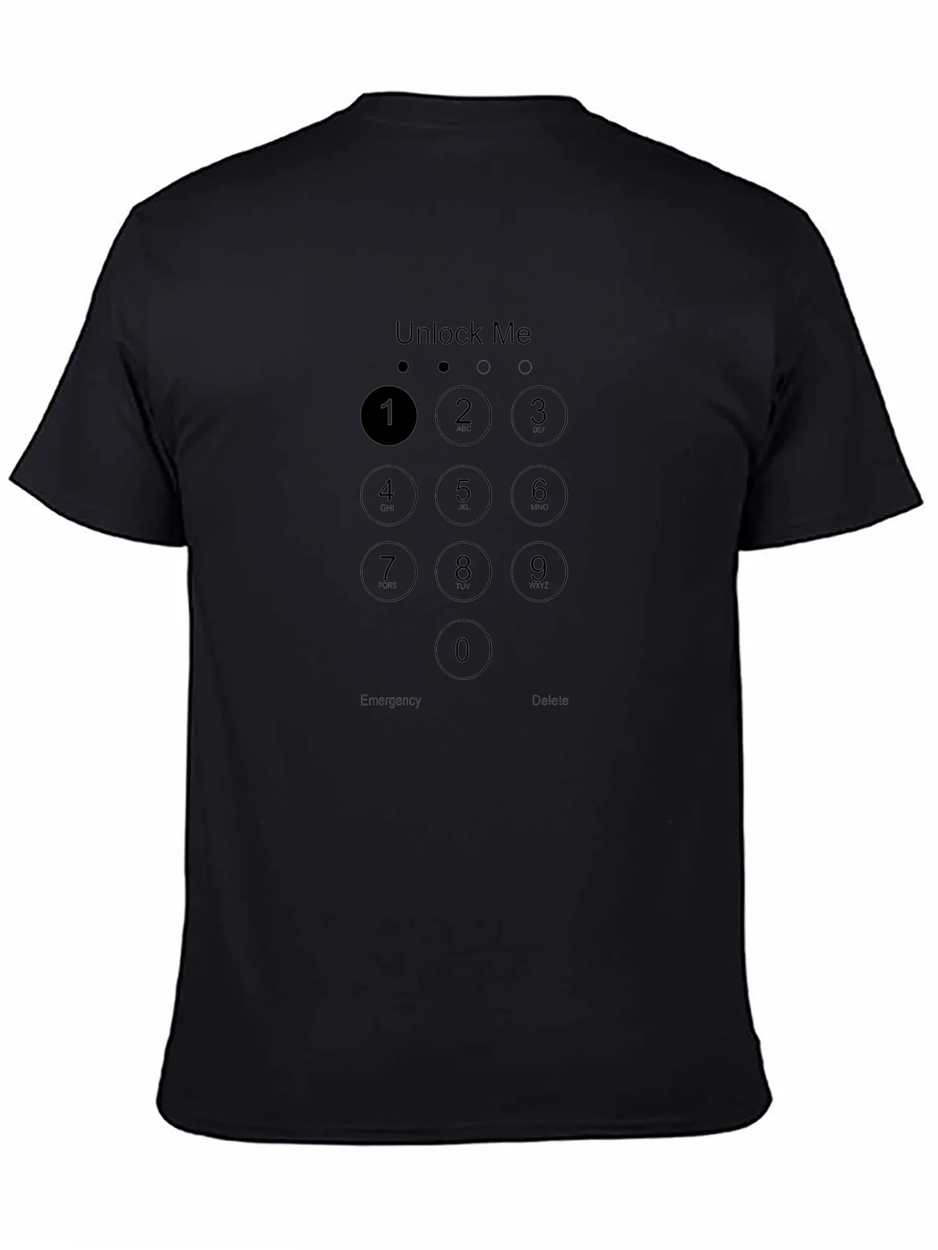 Unlock Me Pattern T-Shirt - Geeky Fashion
