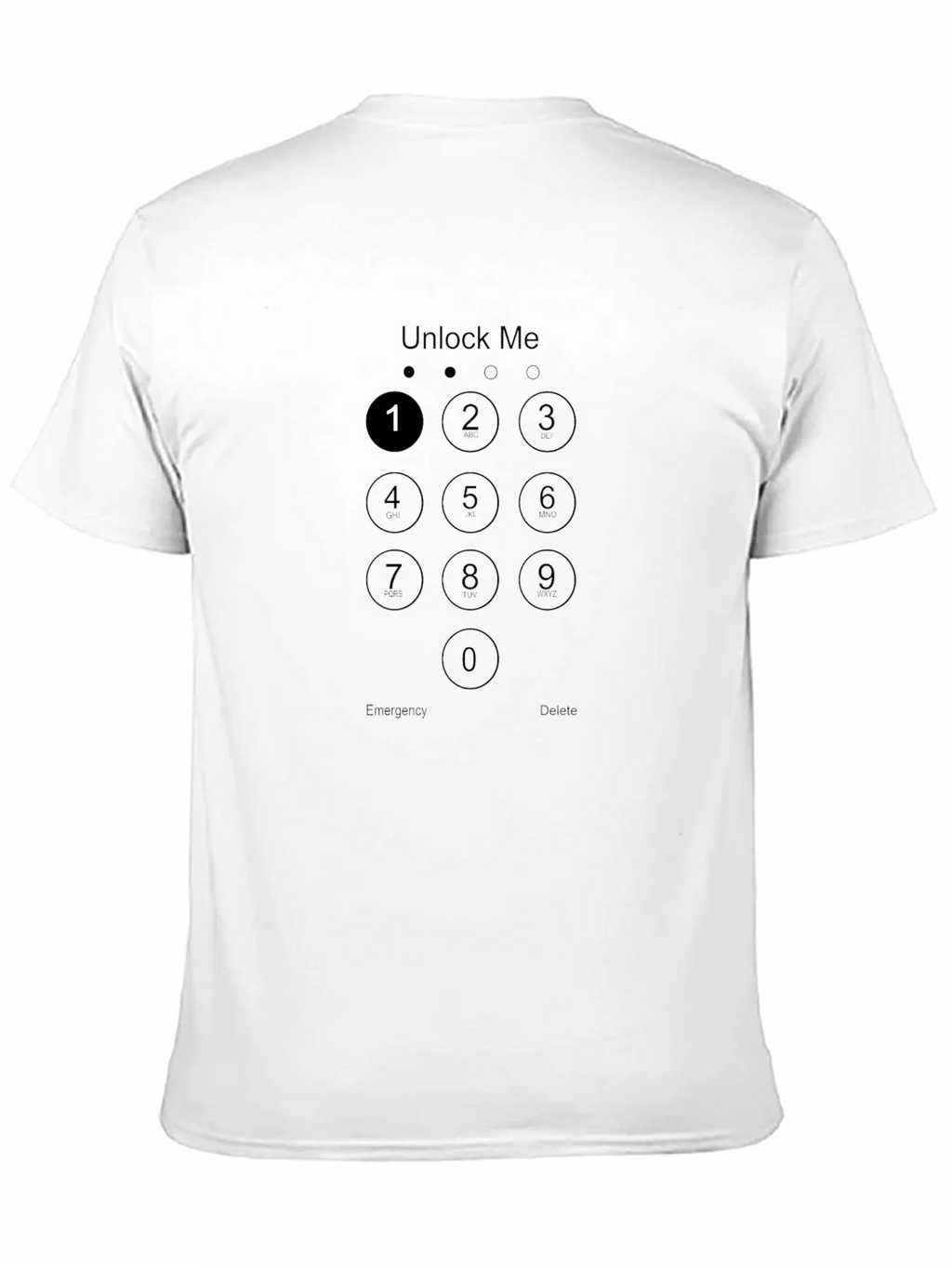 Unlock Me Pattern T-Shirt - Geeky Fashion