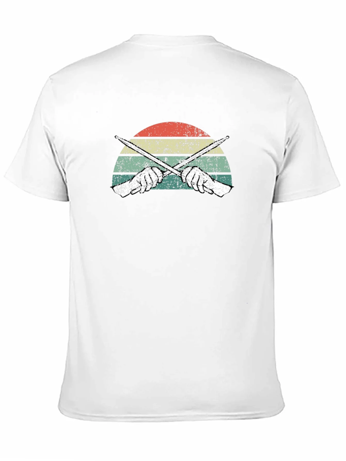 Retro Drum Sticks T-Shirt